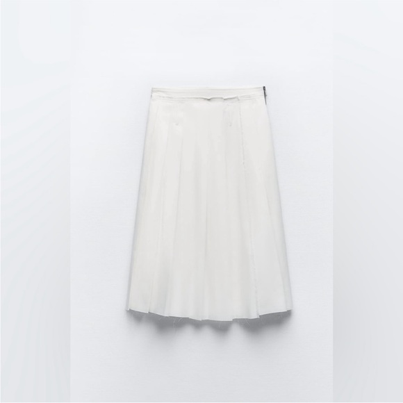 Zara woman pleated midi skirt - Picture 7 of 10
